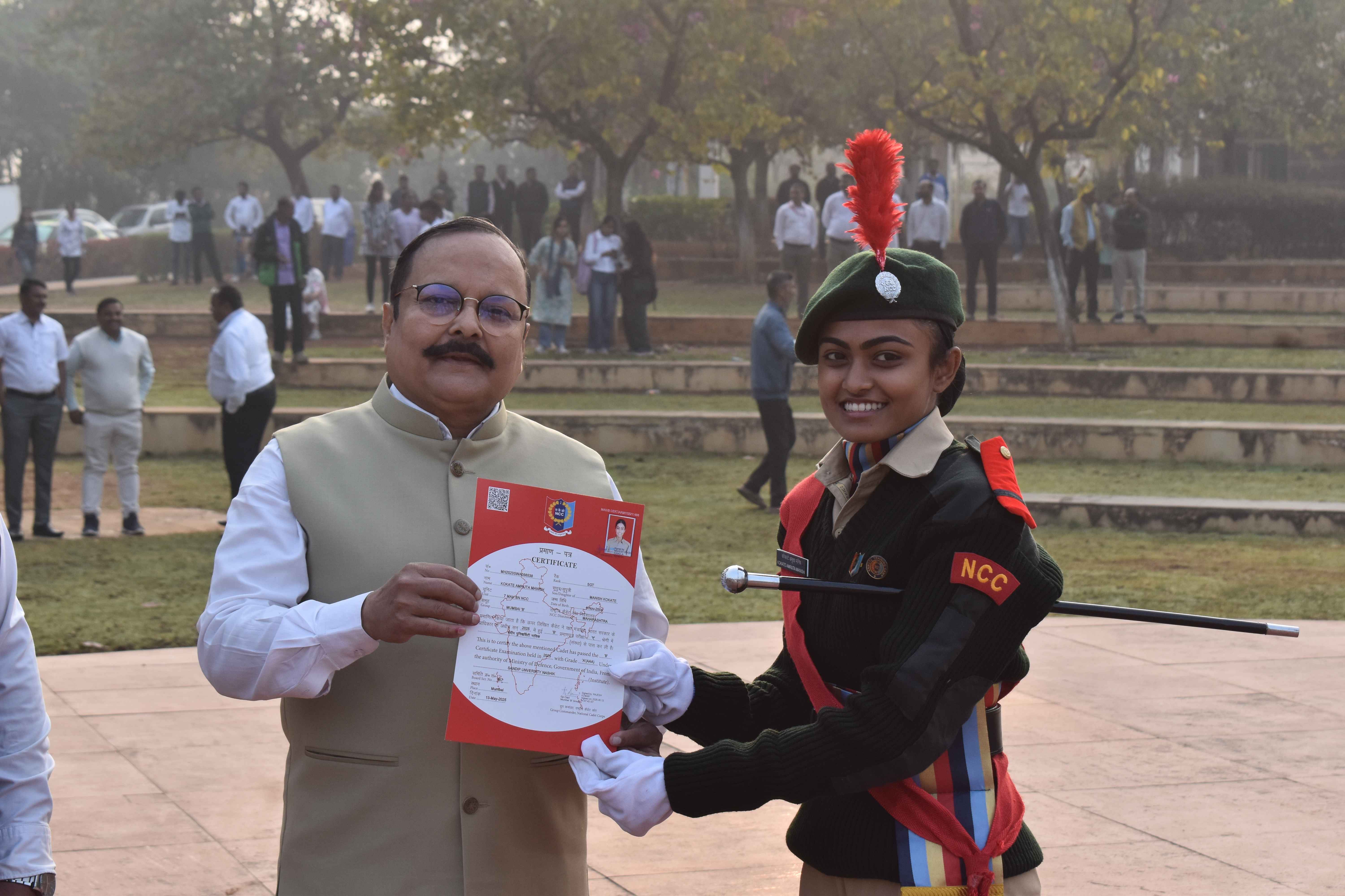Certificate Distribution & Rank Promotion